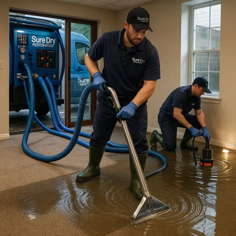 Water Extraction and Removal process in Malden, MO
